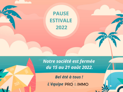 Congés d'été 2022